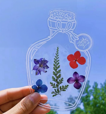 Dried Flowers Bookmark 