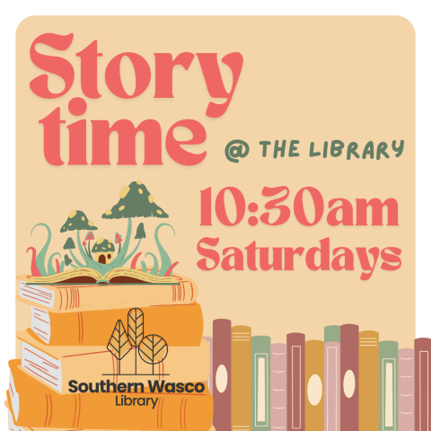 Story time 10:30 am Saturdays