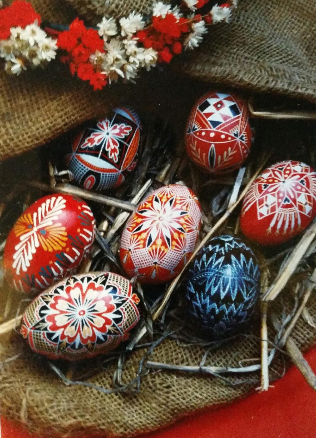 Ukranian egg decorating workshop, with Daniela Mahoney.