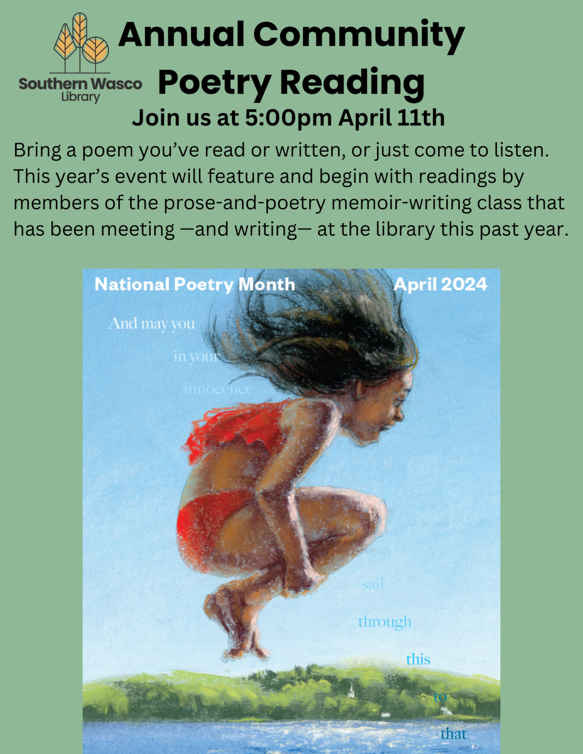 Community Poetry Reading