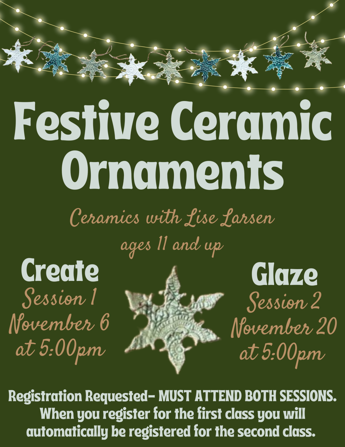 ornament flyer